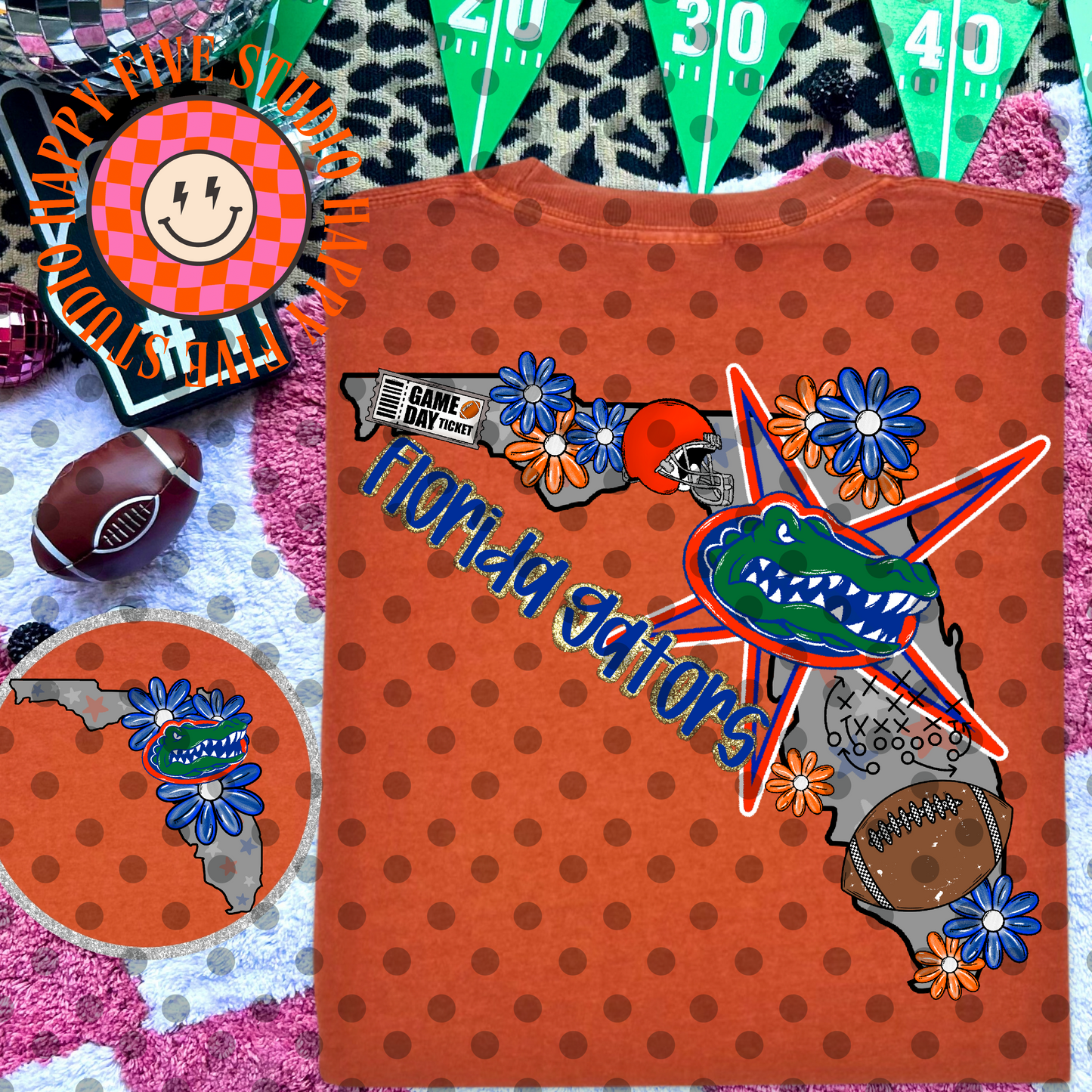 Gator Football Collage