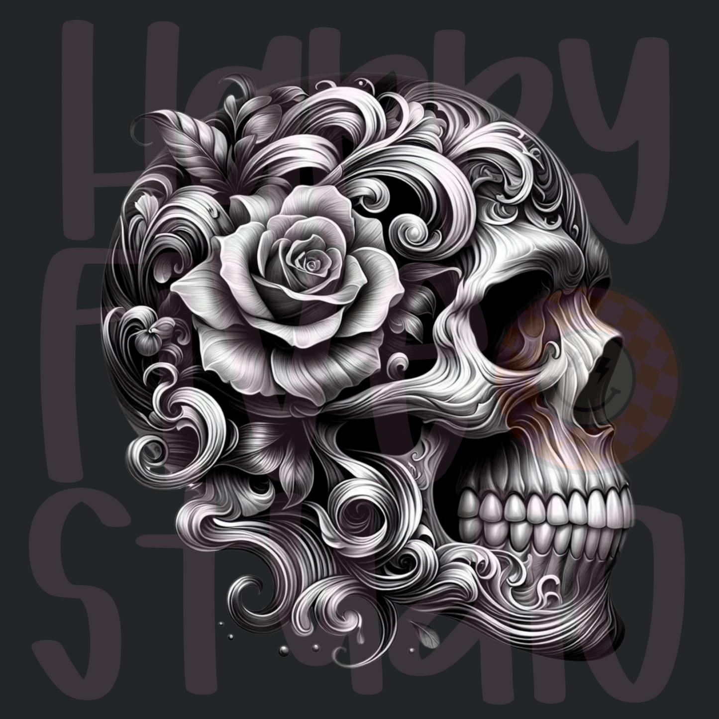 Floral Skull