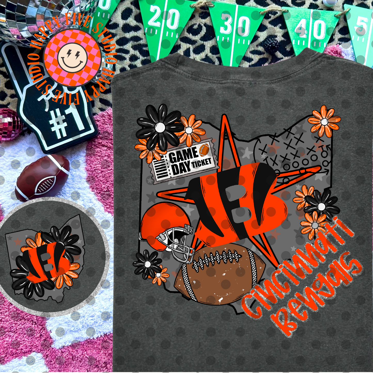 Bengal Football Collage