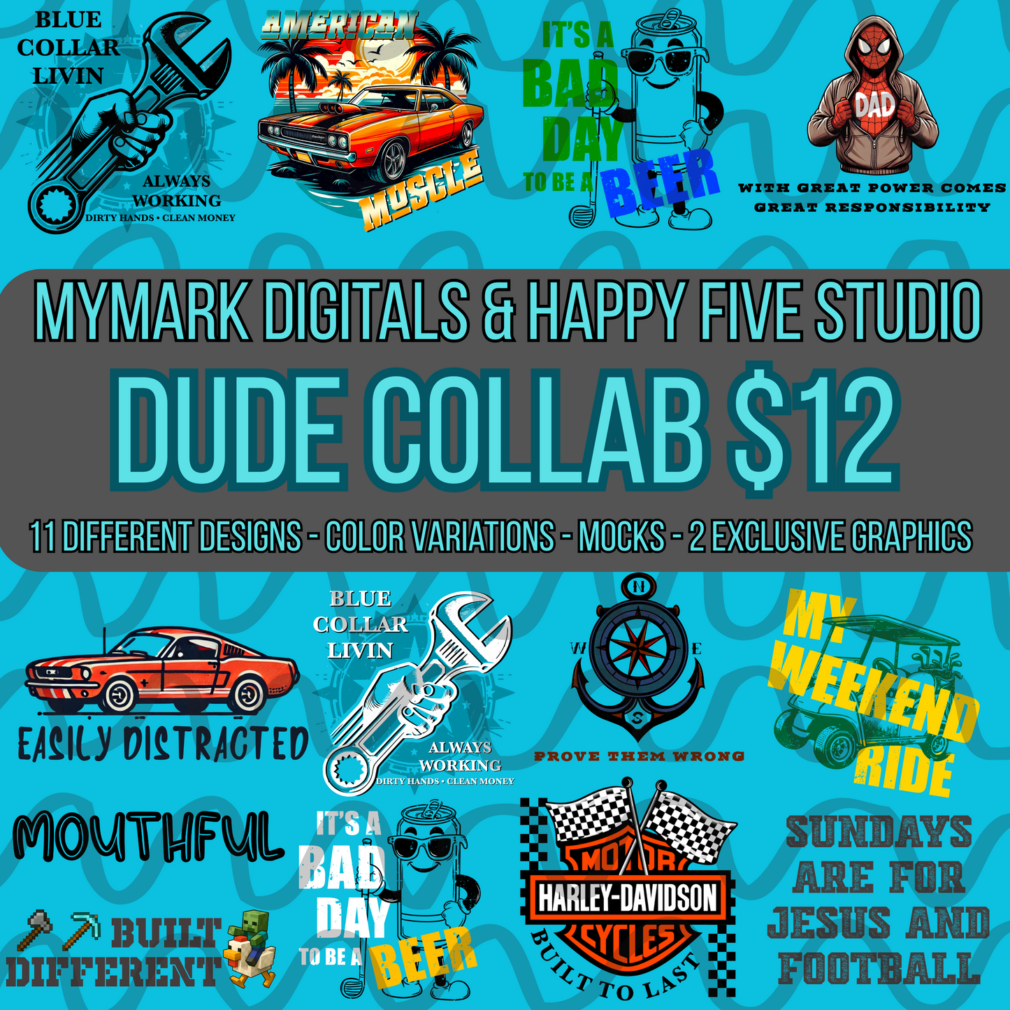 Dude Collab with MyMark Digitals
