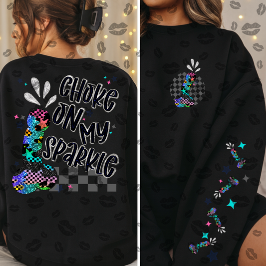 Choke on that sparkle