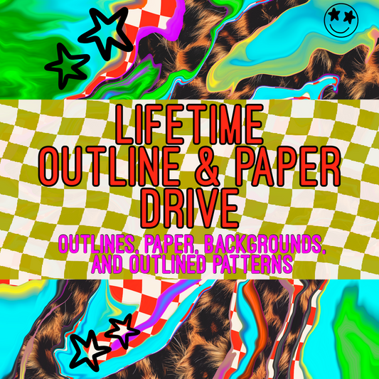 Outline/Background Drive - Lifetime - sale price is limited