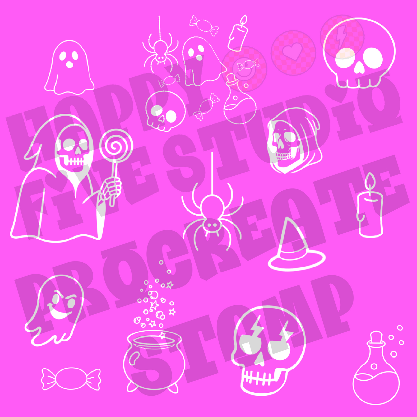 Halloween Procreate Brush