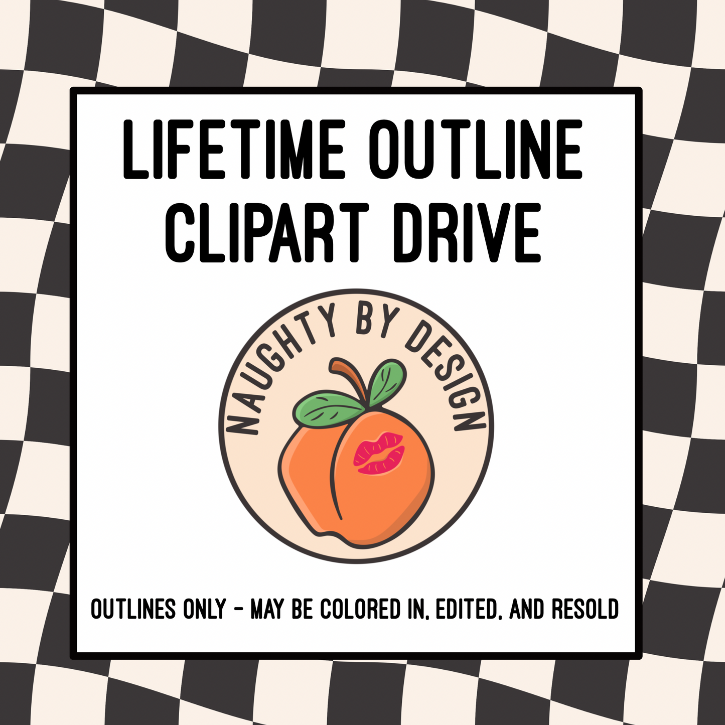 Outline Clipart Drive - Lifetime