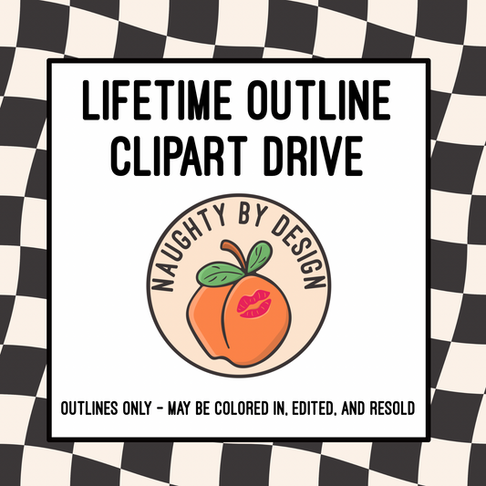 Outline Clipart Drive - Lifetime