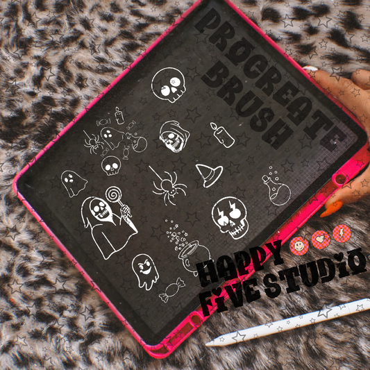 Halloween Procreate Brush