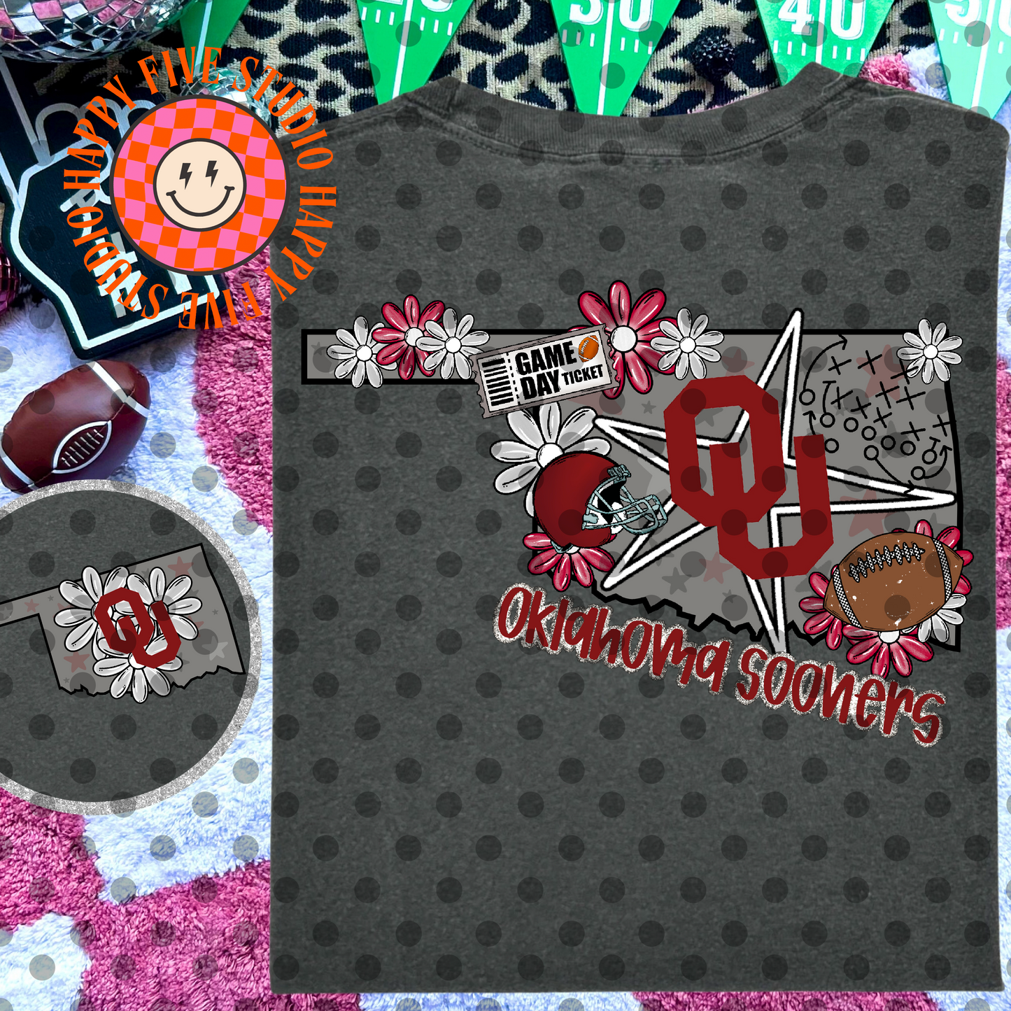 Sooners Football Collage